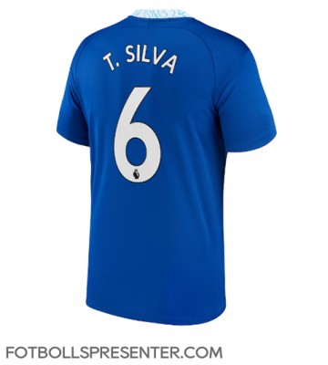 Chelsea Thiago Silva #6 Hemma Matchtröja 2022-23 Kortärmad